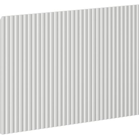 Mexen Rivel devant rainuré pour meuble de salle de bain 50 x 43,5 cm, gris mat - 91A20-0500-470-1-62 (1/2)