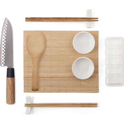 SUSHI SET REGALO 12 PIEZAS - INCLUYE CUCHILLO - 9742200 (1/2)