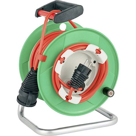 Brennenstuhl 1098550001 Avvolgicavo 23.00 m Rosso (opaco) Spina schuko (1/4)