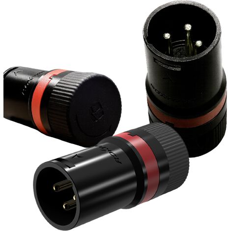 Conector XLR macho Roxtone LX3MH (1/5)