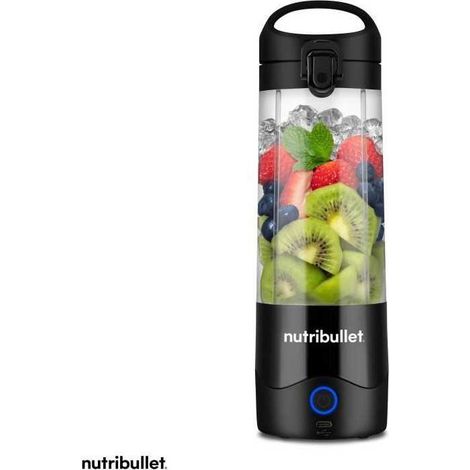 Nutribullet NBP003B Licuadora Portátil Negra 475 ml (1/3)