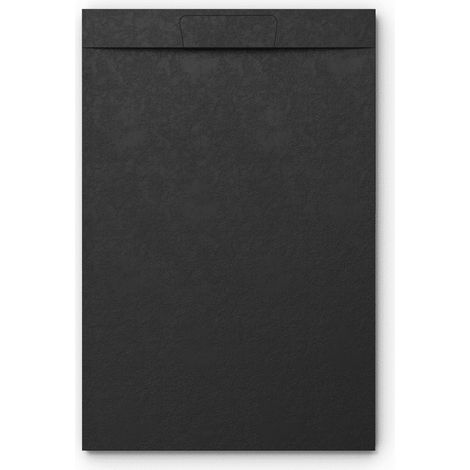 Plato de ducha resina VORTEX negro  70x160 cm