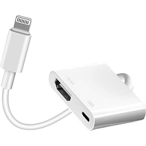Transfert de la projection du téléphone portable vers l'écran de télévision, convertisseur Lightning vers HDMI haute définition pour écran identique (1/5)