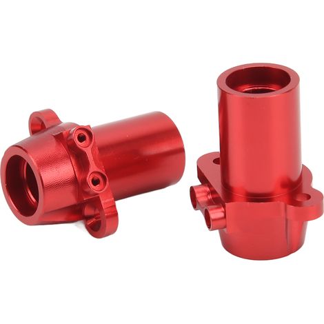 Bague d'essieu arrière en métal pour voiture RC Axial RBX10 1/10, en alliage d'aluminium, rouge. (1/5)