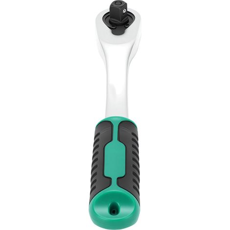 Clé à cliquet 3/8 pouce, douille télescopique à dégagement rapide 90 dents pour espaces restreints, réparation automobile (1/5)