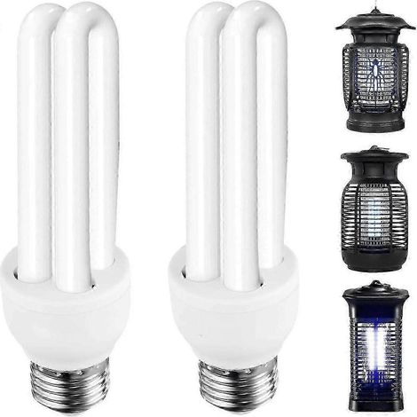 Ampoules à économie d'énergie 2U E27 20W (lot de 2) pour Homesuit Keuomy (1/5)