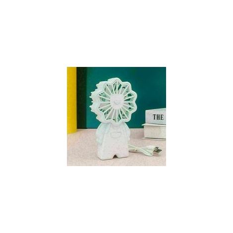 Mini ventilateur USB portatif, ventilateur de bureau et extérieur, léger et silencieux – (1/4)