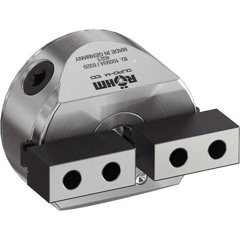Röhm Planspiralfutter Duro-M 315/2 Zylindrische Aufnahme (DIN 6350 Form A) Grundbacken und ungestufte Aufsatzbacken - 185592 (1/3)