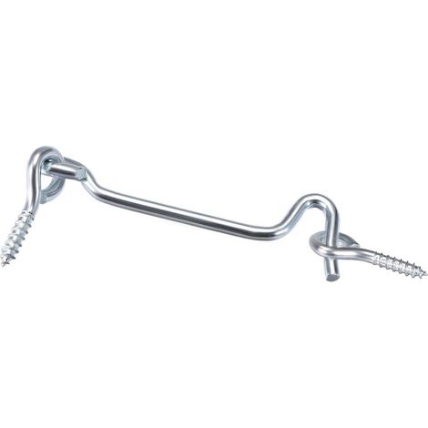 20 pièces. 2,5" Kabine Ösenverschluss Tor Tür Drehhaken mit Befestigungsschrauben (1/4)