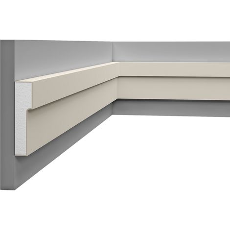 Moulure multifonctionnelle en polystyrène – D9PF51 — barre de 2 m (1/2)
