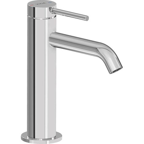 Vitra Minimax Round Basin Mixer Tap - Chrome (1/2)