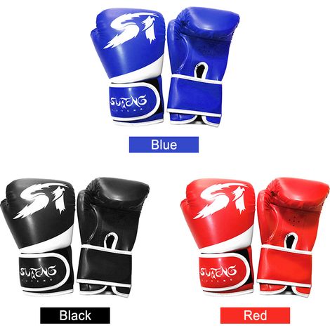Gants de boxe pour enfants, entraînement de coups de pied pour jeunes, sac de boxe Muay Thai, mitaines, équipement d'entraînement pour coussinets de sac de frappe, âgés de 3 à 10 ans (1/5)