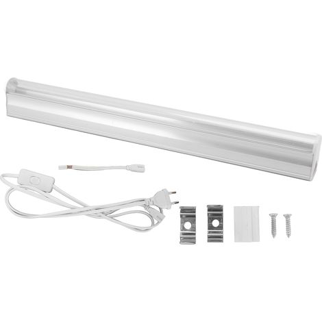 Bande lumineuse UV LED T5 intégrée avec câble et prise pour scène, bar KTV, disco, détection d’agents fluorescents, 85-260V UE (1/5)