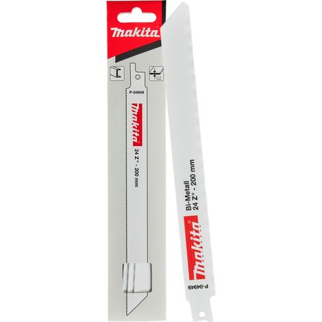 MAKITA P-04949 (pkt of 5) Blades for metal 200mm