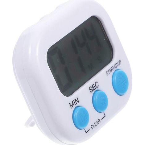 Minuteur de cuisine numérique compact, minuteur de cuisson électrique multifonctionnel (1/4)