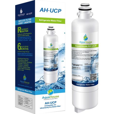 Filtre à eau AH-UCP compatible avec Ultra Clarity Pro 11032518, BORPLFTR50, BORPLFTR55, convient aux réfrigérateurs Bosch, Neff, Siemens et Gaggenau (1/5)