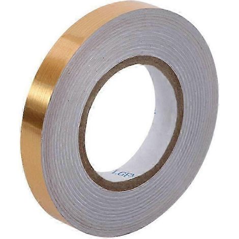 Bande adhésive de jointure pour carrelage et sol, autocollante pour bordures et joints de carrelage (or, 5 cm x 5 m) (1/5)