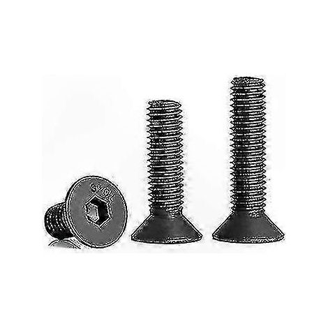 Packung mit 10 Senkkopf-Maschinenschrauben M8 x 35 mm, Edelstahlschrauben für robuste Befestigung, Präzisionsbeschläge, Länge 35 Millimeter, Packung mit zehn Stück. (1/3)