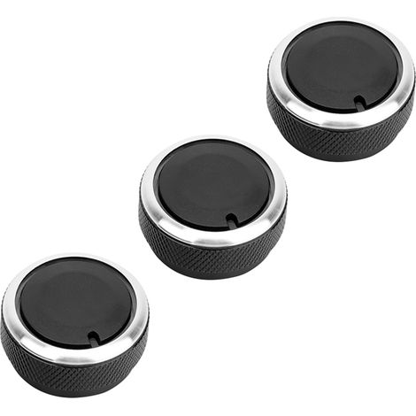 Ensemble de 3 boutons de commande de climatisation et de chauffage pour Tacoma Vios 02-14 (1/5)