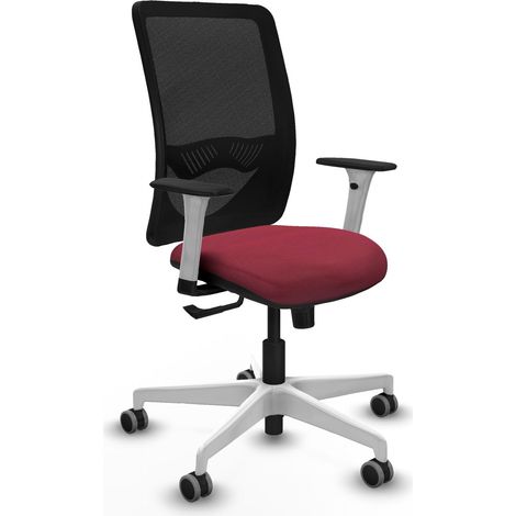 Silla de oficina piqueras y crespo Zulema blanco espuma alta densidad (1/2)