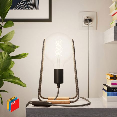 Lampe creative-cables taché Metall verstellbar 20x30 cm (1/4)