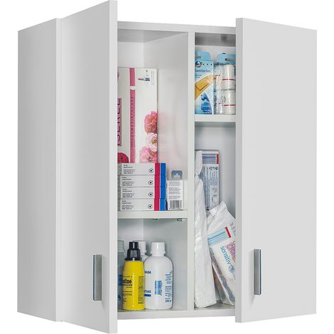 Armario auxiliar multiuso aereo cocina blanco 59x60x27 cm (1/10)