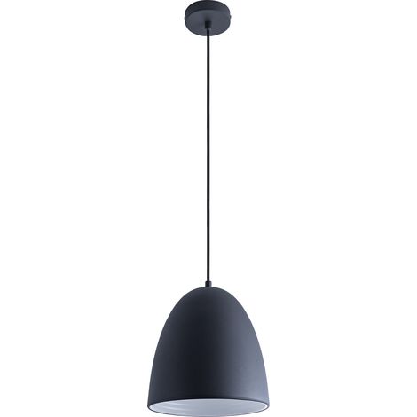 Paco Home Pendelleuchte Küchenlampe Hängelampe Esszimmer Esstischlampe Innen Gold Weiß ohne Leuchtmittel, Anthrazit-Weiß
