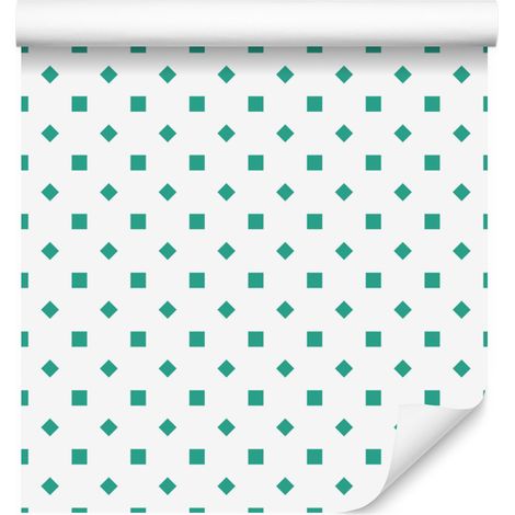 Papier peint à pois blancs, motif harmonieux pour salon et chambre, 50 x 1000 cm (1/5)