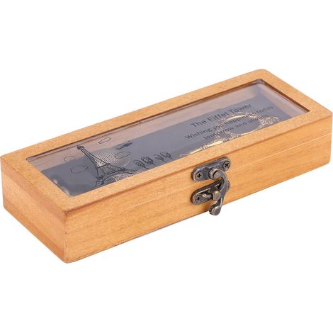 Tragbares Nähzubehör: Vintage-Schere, Metallfingerhüte, Fadenabschneider, mit Schachtel. (1/5)