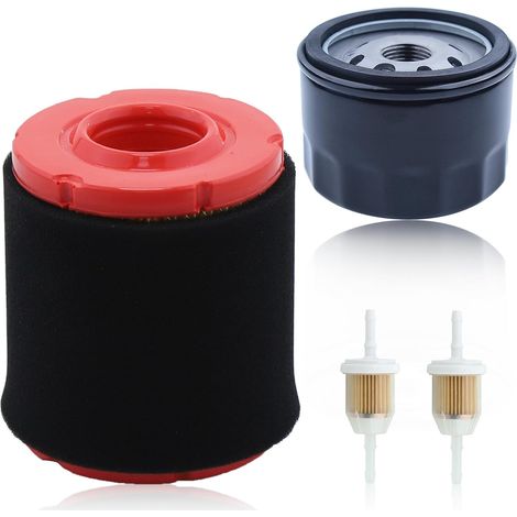 Adefol 937-05066 filtre à air, 951-12690 filtre à huile pour MTD 737-05066 547cc OHV Cub Cad XT1-LT42 XT1-LT46 tondeuse, pour Troy Bilt TB42 TB46 Craftsman T1300 T1500 tondeuse 4X90HU 8X90KU 8X90ZU 9X (1/5)