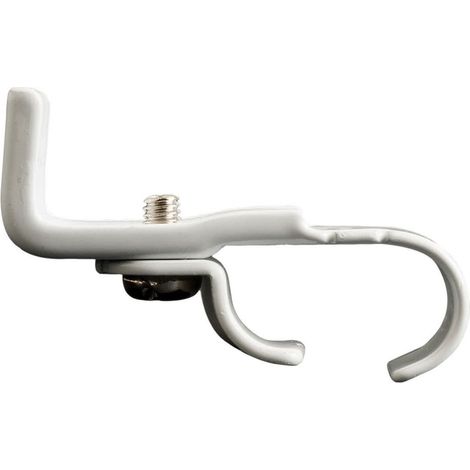 Supporto frontale Cintacor per binario basico 2 pezzi colore bianco (1/4)