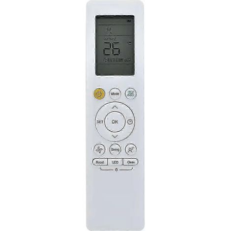 Ersatz für Midea Klimaanlagen-Fernbedienungen RG10A(B2S)/BGEF und RG10A1(E2S)/BGEF (1/5)