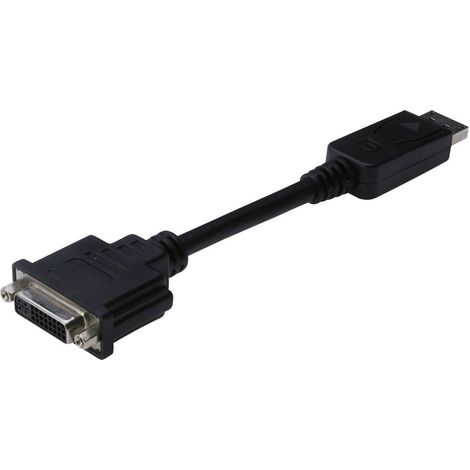 Adaptateur DisplayPort, DVI Digitus AK-340409-001-S [1x DisplayPort mâle - 1x DVI femelle 24+5 pôles] 15.00 cm noir X46510 (1/4)