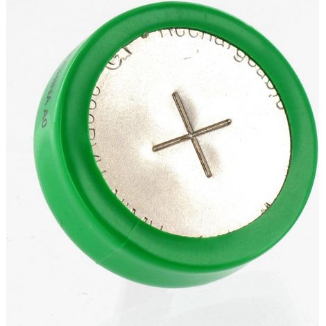 Batteria NiMh 1.2 v 0.32Ah NH320 pulsante (1/2)