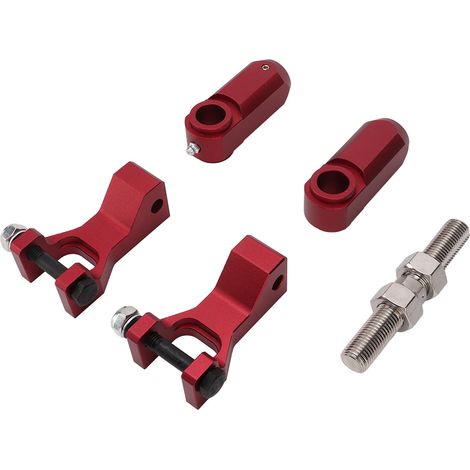 Tieferlegungssatz für Vorder- und Hinterachse für Yamaha Raptor 700 350 660 700R Quad (rot) (1/5)