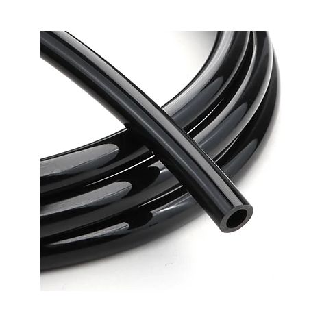 Tuyau d'huile flexible en TPU (noir, diamètre intérieur 4 mm x diamètre extérieur 6 mm) résistant à l'huile, pour moto et voiture.
