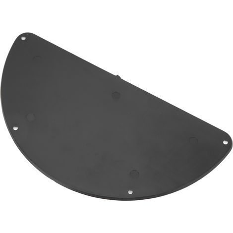 Cache de cavité noir pour basse, plaque de protection arrière avec 4 vis, couvercle de pickguard en plastique (1/5)