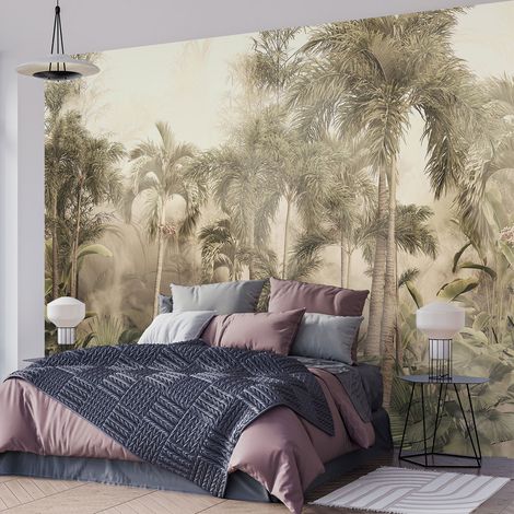 Papier peint panoramique - Forêt Tropicale - 130 cm x 87 cm (1/4)