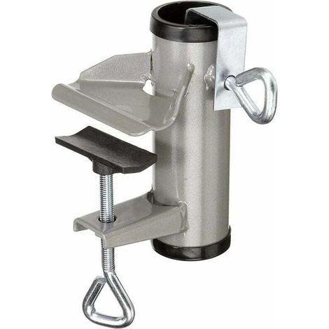 Support Parasol Balcon, Support pour Table Parasol Accessoires, Support de Parapluie pour Table de Balcon, Support à Parasol Fixation de Parasol, pour Balcon barrière Garde-Corps métal-x (1/5)