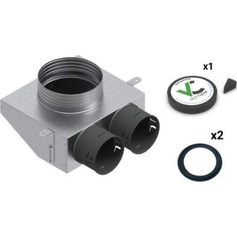 Spiroflex SP-WS2X75 125 mm scatola di distribuzione in acciaio