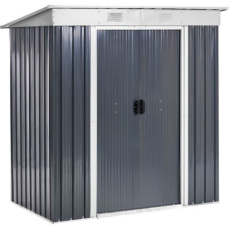 Gerätehaus ACILIA 174 cm 110 cm Graphitgrau