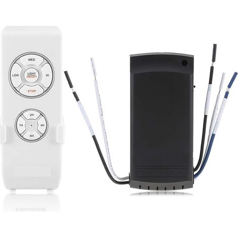 Télécommande, Kit lampe ventilateur plafond sans fil pour Home Office 220V Universel (1/5)