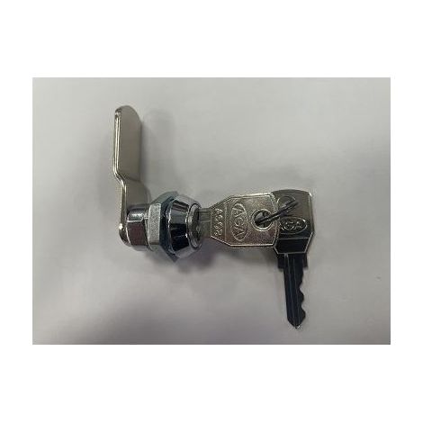 CERRADURA DE PESTILLO TAQUILLA CROMADA AGA 180º