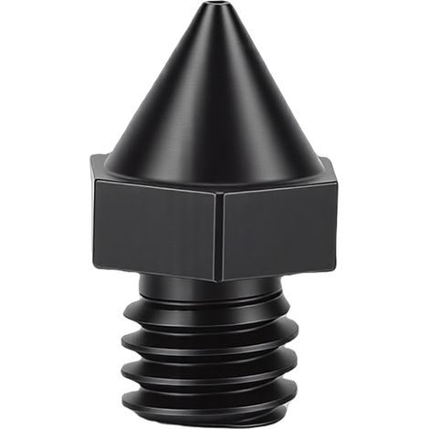 Buse imprimante 3D durcie acier nickele 0.4mm antiusure pour Raise3D N Pro2 Pro3 E2 series rechange hotend precise (1/5)