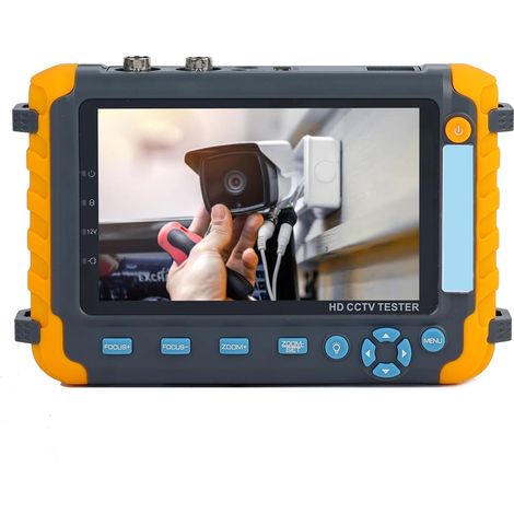 Testeur de vidéosurveillance prenant en charge la caméra IP Testeur De Vidéosurveillance IV8W 5 Pouces, Moniteur 8MP 8MP TVI AHD 4MP CVI CVBS, Caméra De Sécurité, Prise En Charge PTZ VGA (1/5)