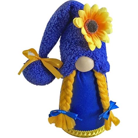 Support de printemps/été pour gnome tournesol, cadeau pour la maison (1/5)