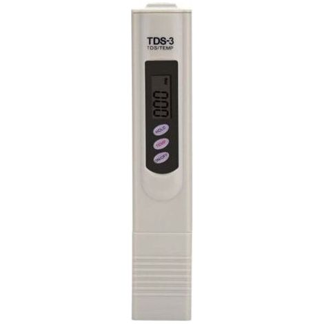 Testeur TDS Ulisem, compteur numérique multifonction, testeur professionnel de qualité de l'eau, testeur de pureté, débitmètre 0-9990 ppm avec écran LCD pour eau du robinet et aquarium (1/4)