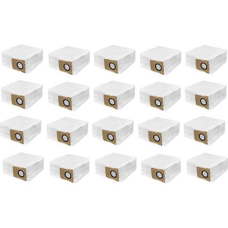 20Pcs pour Dreame L20 Ultra/X20 Pro Robot Aspirateur Sac à poussière de remplacement pièce détachée Spare Accessoires (1/5)