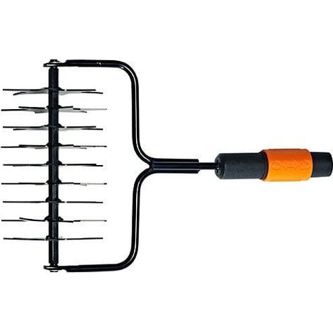 Fiskars QuikFit Aérateur Rotatif Durable et Pratique