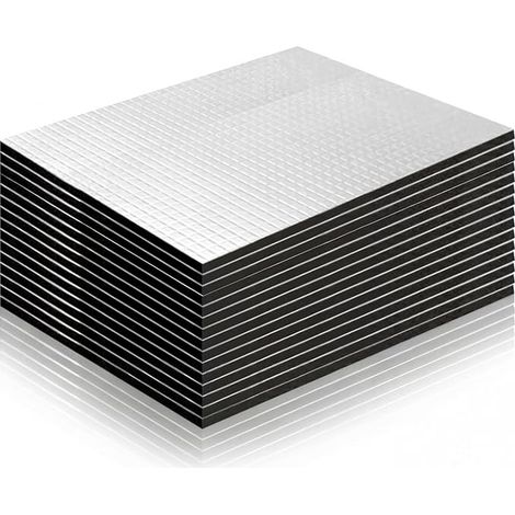 Car Thermal Insulation 250 x 180 x 5 mm Self-Adhesive Sound Insulation Mat for Engine, Car, Door, Window (1/5)